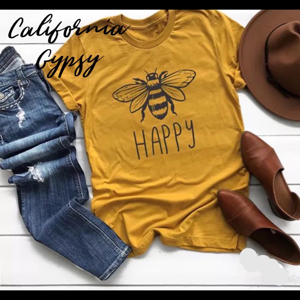 BEE HAPPY T-SHIRT🐝 - Picture 3 of 6